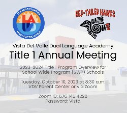Title 1 meeting info English 